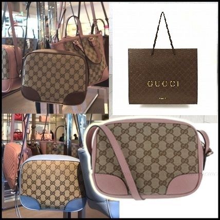 GUCCI Casual Style Crossbody Shoulder Bags 
