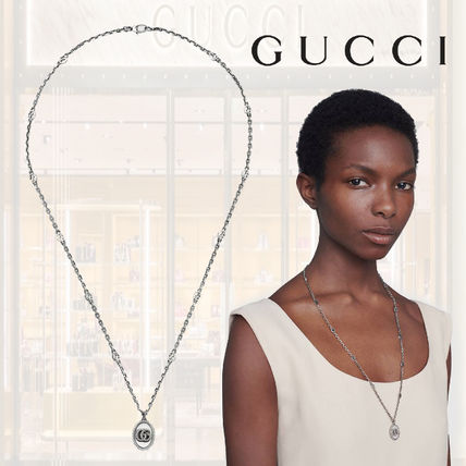 GUCCI GG Marmont Double G Necklace 632540 J8400 0701 