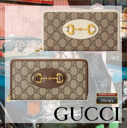 GUCCI 1955 Horsebit Gucci Horsebit 1955 Zip Around Wallet 621889 92TCG 856 621889 92TCG 9761 