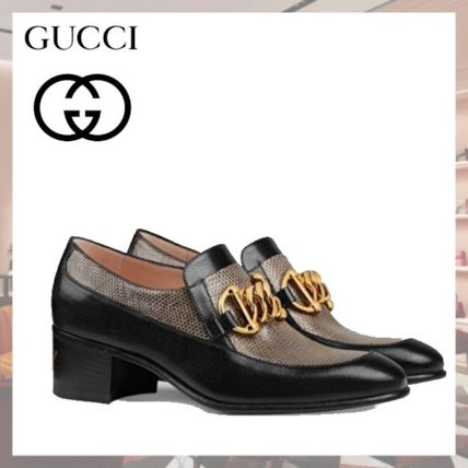GUCCI 2019 20AW Casual Style Leather Party Style Elegant Style Logo 588960 1D040 1062 