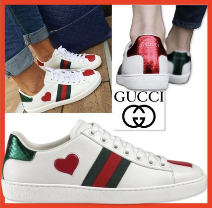 GUCCI Casual Style Street Style Low Top Sneakers 
