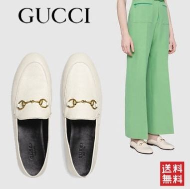 GUCCI Leather LoaferMoccasin Shoes 