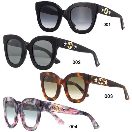 GUCCI Street Style Square Sunglasses 