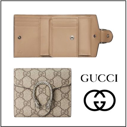 GUCCI Dionysus Card Case Wallet 627073 KHNSN 8642 
