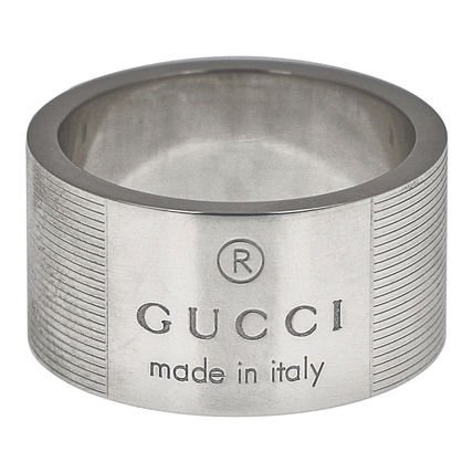 GUCCI Unisex Silver Elegant Style Rings GUS 163197 J8400810612 