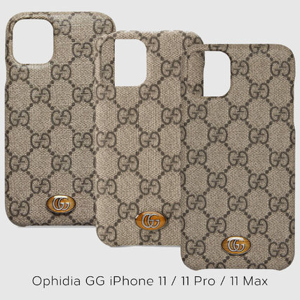 GUCCI Ophidia 2020 SS Monogram Unisex Logo iPhone 11 Pro iPhone 11 Pro Max 