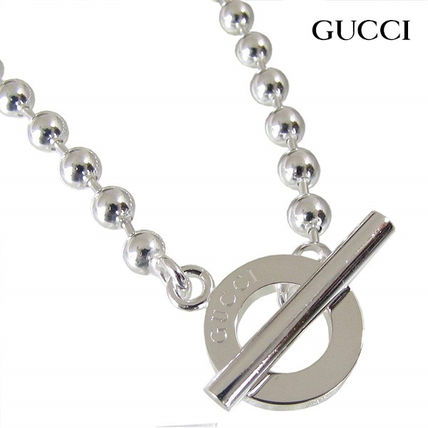 GUCCI 2020 Cruise Silver Elegant Style NecklacesPendants 135816 J8400 8106 XL 
