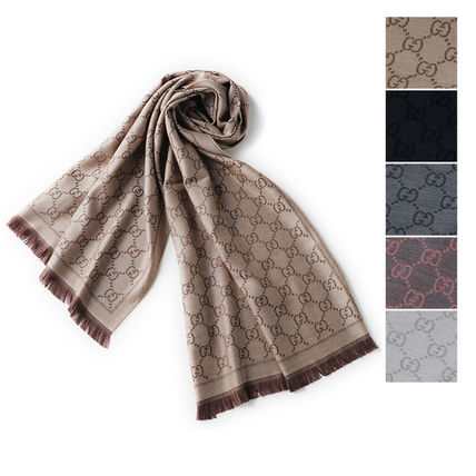 GUCCI KnitFur Scarves 