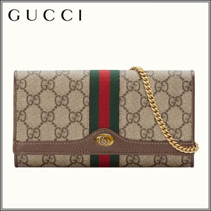 GUCCI Ophidia Ophidia Gg Chain Wallet 546592 96IWS 8745 