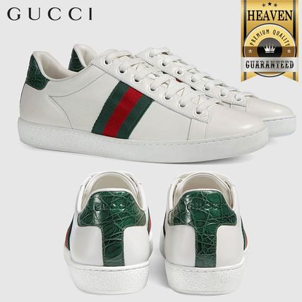GUCCI Ace 2020 SS WomenS Ace Leather Sneaker 387993 A3830 9071 