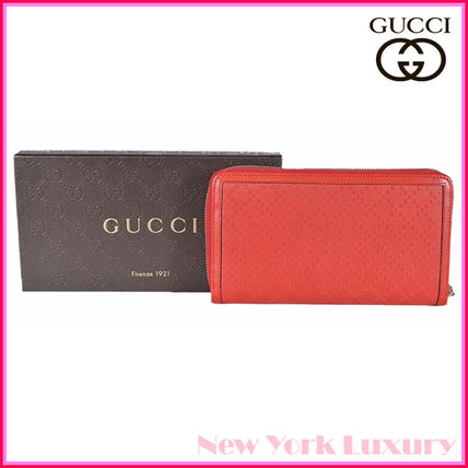 GUCCI Monogram Unisex Leather Long Wallet Long Wallets 368117 