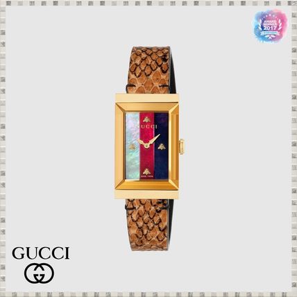 GUCCI 2019 SS G Frame Watch 21X34Mm 533463IBHA08758 
