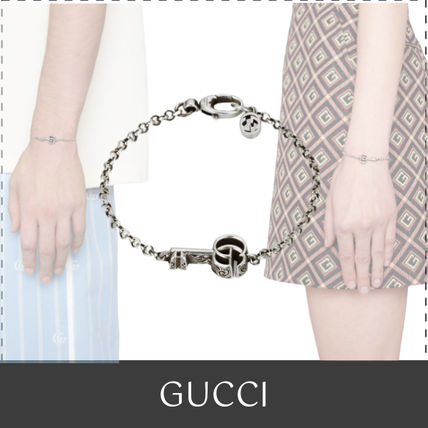 GUCCI 2020 SS Double G Key Bracelet 632207 J8400 0701 