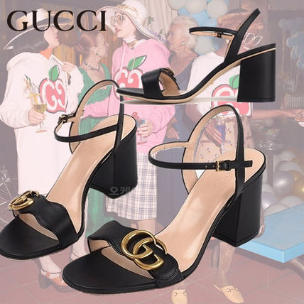 GUCCI 2020 SS Leather Sandals 