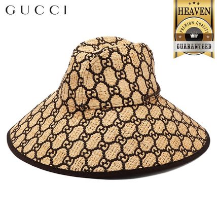 GUCCI 2020 SS Straw Hats 