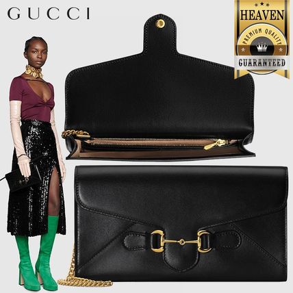 GUCCI 2020 SS Gucci Horsebit 1955 Wallet With Chain 614381 0YK0G 1000 