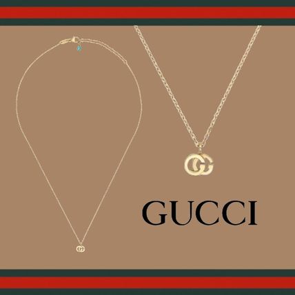 GUCCI 2019 SS Gg Running Necklace With Topaz 481638 J8550 8076 