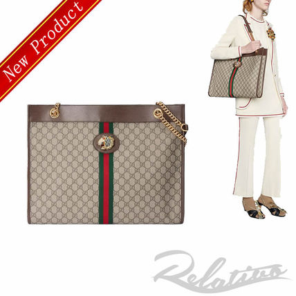 GUCCI GG Supreme 2020 21AW Rajah Gg Tote 537219 9U8WX 8967 