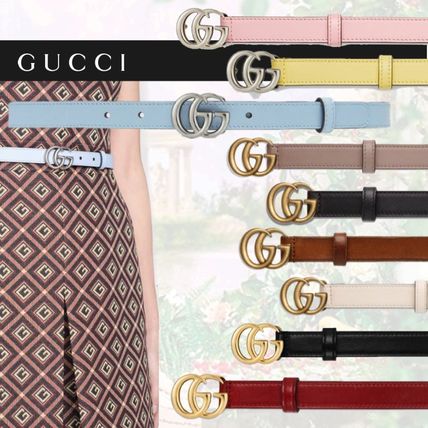 GUCCI 2020 SS Casual Style Plain Leather