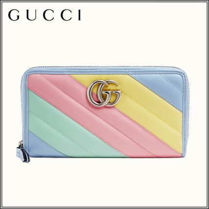 GUCCI GG Marmont Gg Marmont Zip Around Wallet 443123 DTDXP 3967 