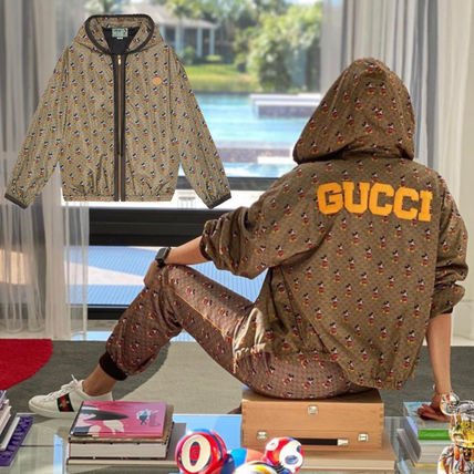 GUCCI 2020 Cruise Short Monogram Casual Style Nylon Street Style Collaboration 