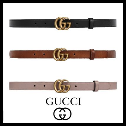 GUCCI Casual Style Leather Party Style Elegant Style Belts