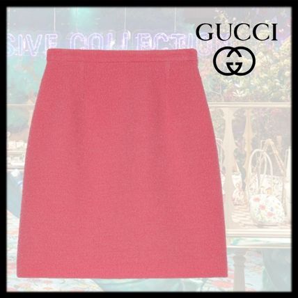 GUCCI 2020 21AW Wool Tweed Mini Skirt 631492 ZAD82 5175 