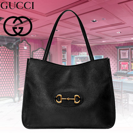 GUCCI 2020 SS Gucci Horsebit 1955 Tote Bag 623694 1U10G 1000 