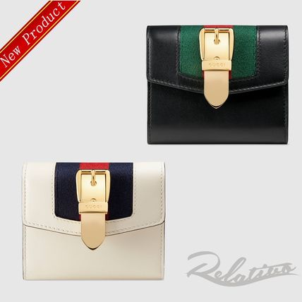 GUCCI Sylvie Sylvie Leather Wallet 476081 CWLSG 1060 476081 CWLSG 8454 