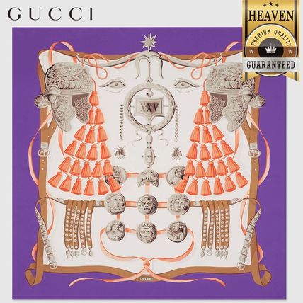 GUCCI 2020 SS Lightweight ScarvesShawls 605748 3G001 9270 