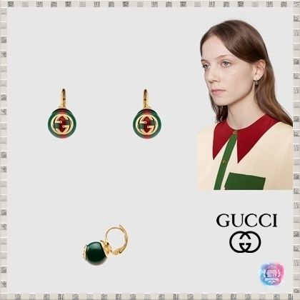 GUCCI 2020 SS Vintage Web Earrings 527136I11OO8488 