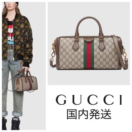 GUCCI Ophidia 2018 19AW Ophidia Gg Medium Top Handle Bag 524532 K05NB 8745 
