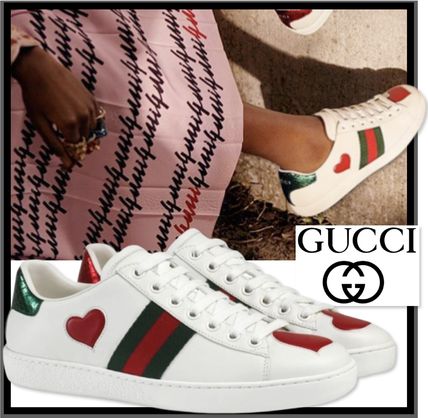 GUCCI Casual Style Low Top Sneakers 