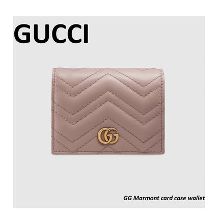 GUCCI GG Marmont Gg Marmont Card Case Wallet 466492 DTD1T 5729 