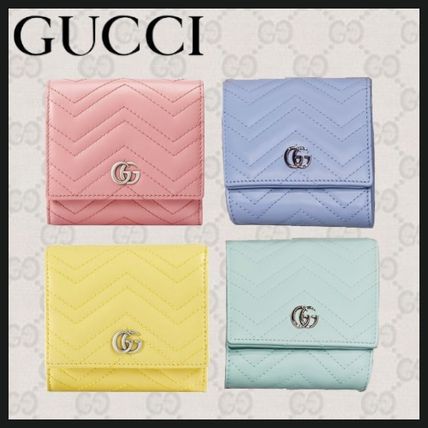 GUCCI GG Marmont 2020 SS Gg Marmont Card Case Wallet 598629 