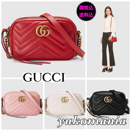 GUCCI GG Marmont 2017 SS Shoulder Bags 