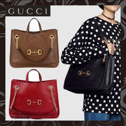 GUCCI 2020 SS Canvas 2WAY Plain Totes 