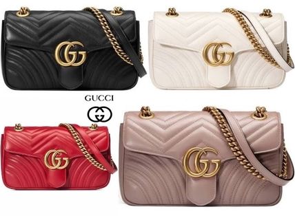 GUCCI GG Marmont 2019 SS Gg Marmont Matelasse Shoulder Bag 443497 