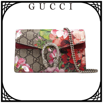 GUCCI 2019 Cruise Dionysus Gg Blooms Super Mini Bag 476432 KU23N 8693 
