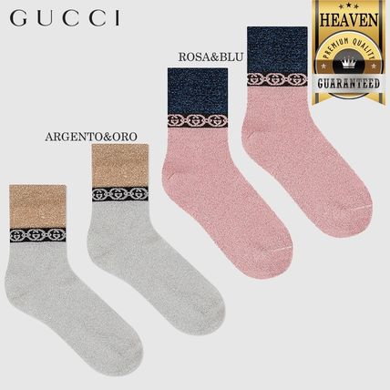 GUCCI 2020 SS Socks With Interlocking G Chain 609345 3GF05 5868 609345 3GF05 1975 
