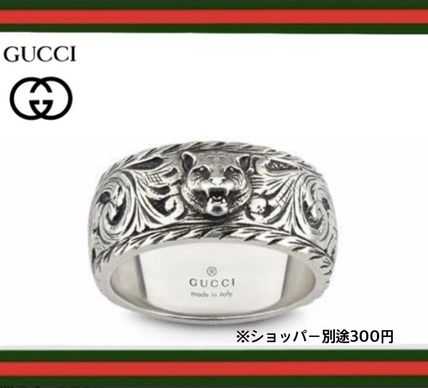 GUCCI Unisex Silver Rings YBC433571001 