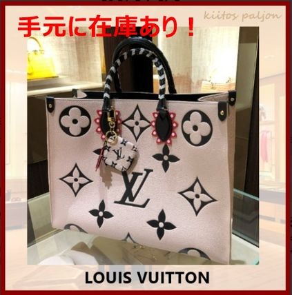 Louis Vuitton MONOGRAM Monogram Casual Style Canvas A4 2WAY Leather