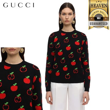 GUCCI 2020 SS V neckCrew neck 