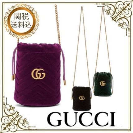 GUCCI GG Marmont 2020 SS Casual Style 2WAY Elegant Style Crossbody Shoulder Bags 