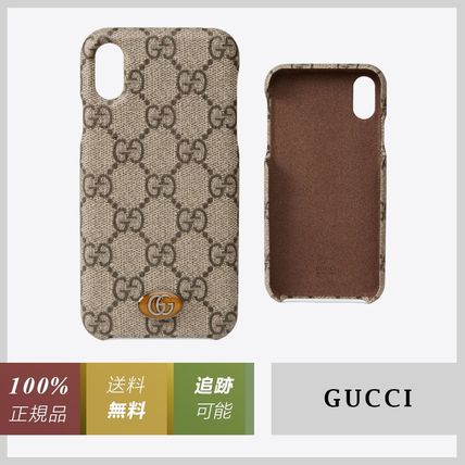 GUCCI Ophidia Unisex iPhone X iPhone XS iPhone XS Max Logo 