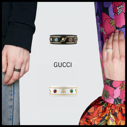 GUCCI Icon Ring With Gemstones