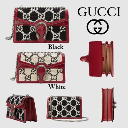 GUCCI Dionysus 2019 20AW Casual Style 2WAY Chain Leather Logo Shoulder Bags 