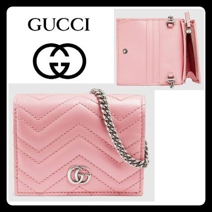 GUCCI 2020 21AW Gg Marmont Card Case Wallet 625693 DTD1P 5815 