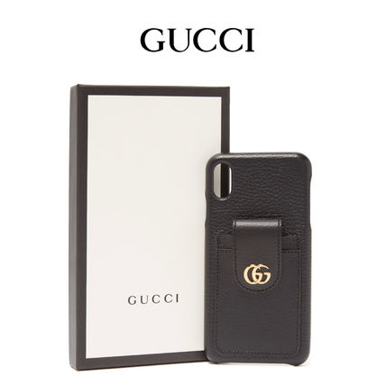 GUCCI Unisex Street Style iPhone X iPhone XS Smart Phone Cases 