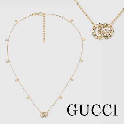GUCCI 2017 18AW 18K Gold NecklacesPendants 